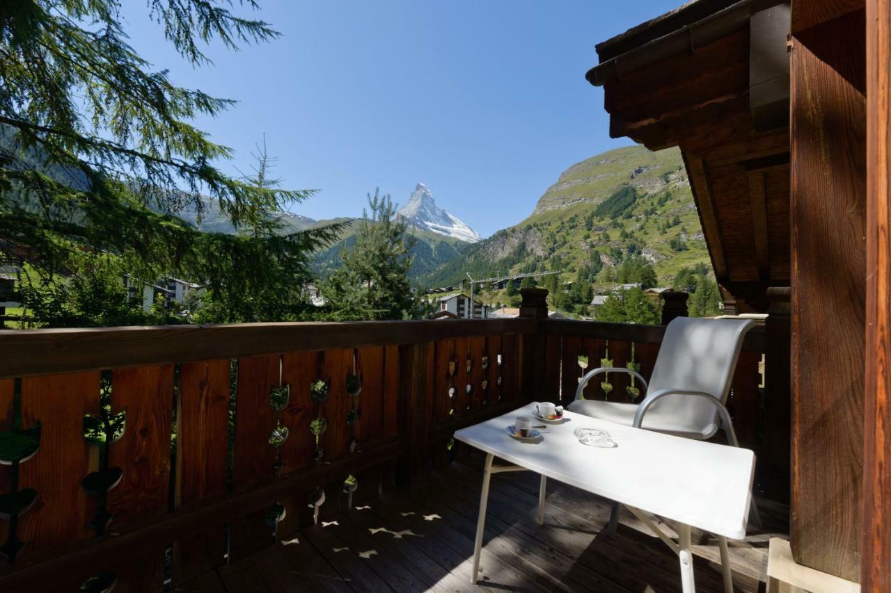 Chalet Kisseye With Heated Pool And Matterhorn Views Apartment Zermatt Exterior foto